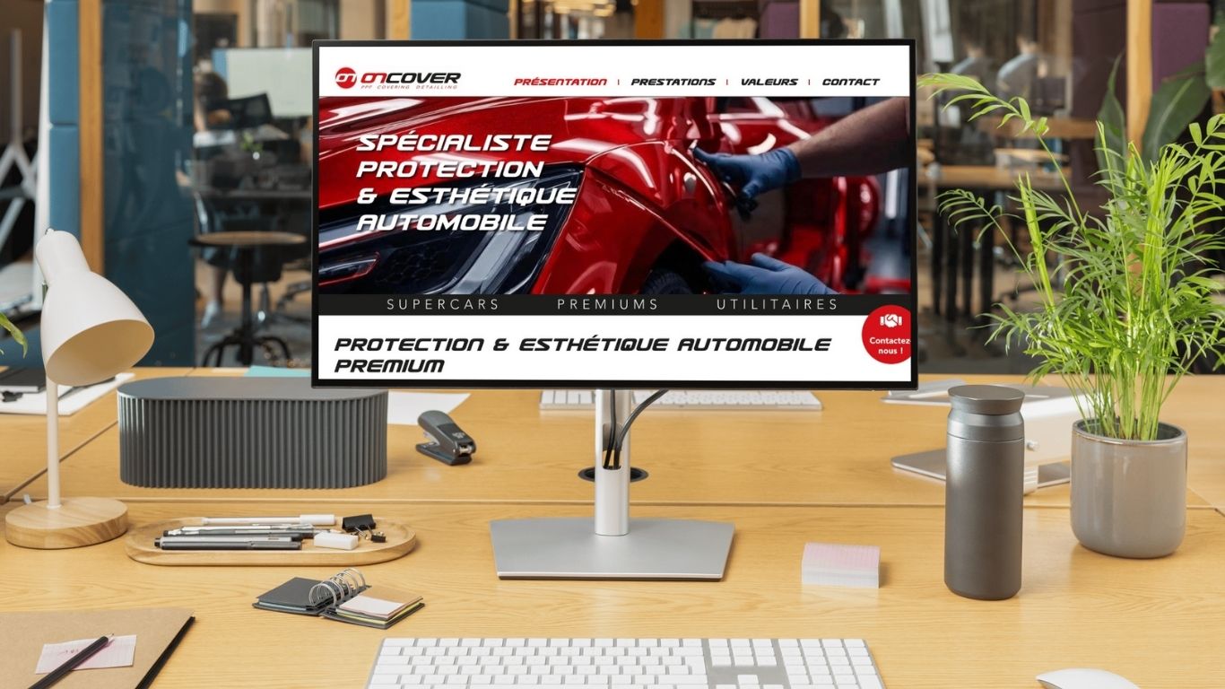 ONCOVER, site internet One Page